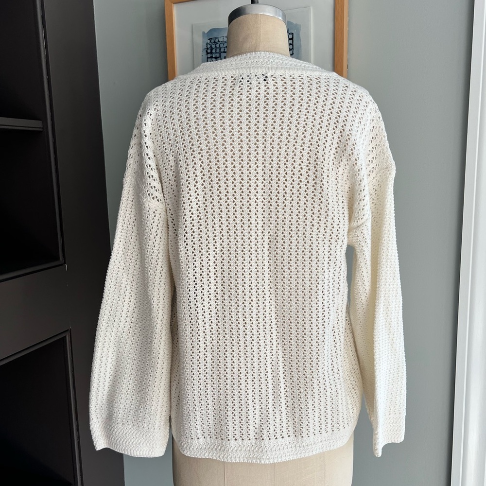 Z SUPPLY Kiami Crochet Sweater XS - Picture 6 of 13